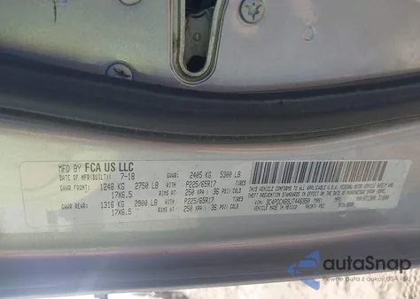 2018 Dodge Durango Sxt Rwd from USA, damaged, VIN 1C4RDHAG6JC277970